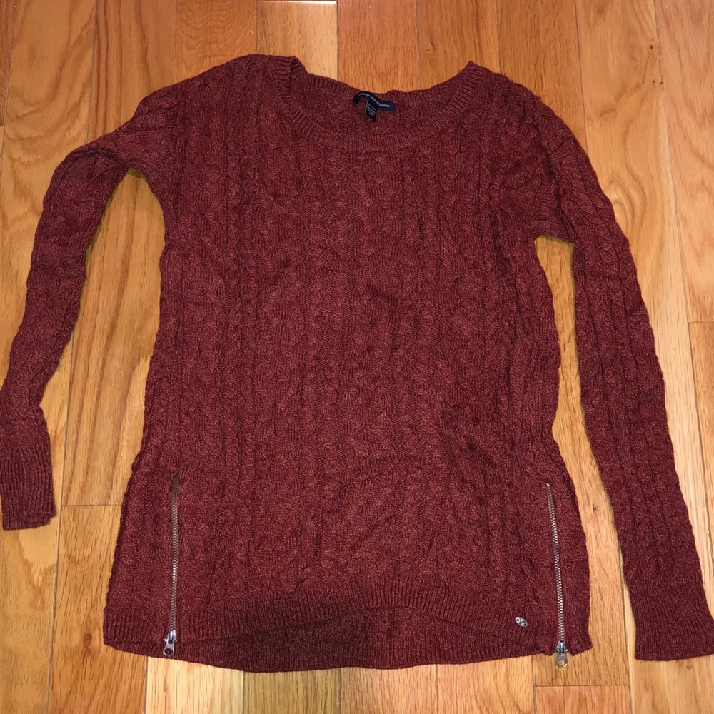 Burnt Orange American Eagle Sweater
